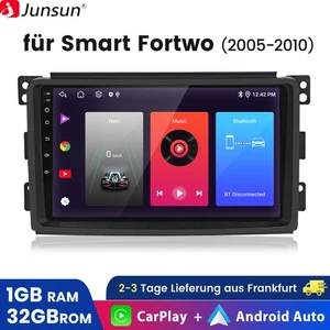 Carplay Android14 32G Autoradio Für Benz Smart Fortwo 451 454 2005-2010 GPS Navi - Bild 1 von 14