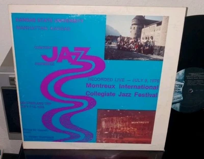 KANSAS STATE UNIVERSITY Concert Jazz Ensemble Live 1976  Montreux LP JAZZ FUNK Foto 1 de 4