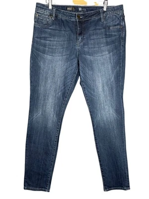 Kut from the Kloth Women’s Diana Skinny Jeans Size 16W Stretch Mid Rise Classic - Image 1 of 4