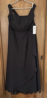 Vestido Wear Your Love Baile de graduación Dama de honor Formal Halter en capas Línea A Talla 20 Nuevo con etiquetas Foto 1 de 4