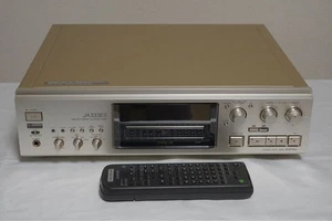 SONY MDS-JA333ES Silver MiniDisc MD MDLP Deck Recorder Player Working W/remote - Picture 1 of 10