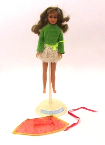 Skipper TNT 1969 Java braune Haare tragen viel Spitze 1730 Mattel Vintage - Bild 1 von 12