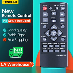 New COV31736202 Remote Control For LG DVD Player DP132 DP132NU DP132H DP132-H - Picture 1 of 7