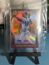 Anthony Richardson 2022 Bowman University Invicta Orange AUTO 06/25 Colts Gators