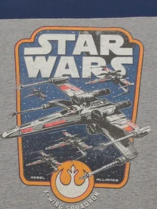 Star Wars Gray T-Shirt Size L Men Boys - Picture 1 of 6