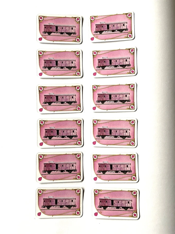 Ticket to Ride USA Train Replacement Pieces Cards - Pink - Image 1 of 1
