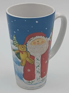Weihnachten Weihnachtsmann Kaffee Tee große Tasse Urlaub Schnee SCHNEEVOLK 2012 - Bild 1 von 8