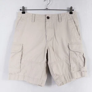 Tommy Hilfiger Shorts Herren 33 Beige 100% Baumwolle Cargoshorts Flatfront Mid Rise - Bild 1 von 10
