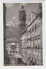 AK Innsbruck, Herzog Friedrichstraße, LKW, um 1935 Foto-AK
