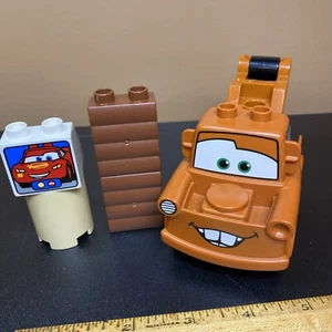 DUPLO Tow Mater from LEGO DISNEY CARS MATER's SHED SET #10856 INCOMPLETE 2017 - Picture 1 of 6