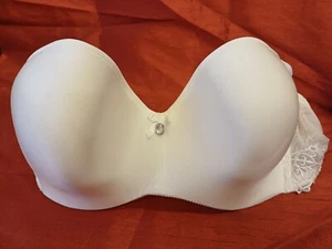 Passionata Jolie Parisienne Wedding Bra (Milk) Padded Strapless Multiway 4669 - Picture 1 of 4