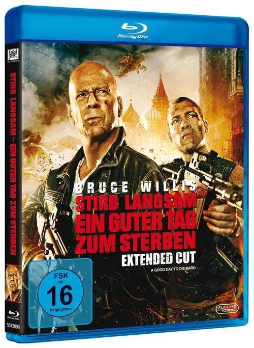 Blu-ray/ Stirb Langsam 5 - Ein guter Tag zum Sterben - Extended Cut !! Wie NEU ! - Bild 1 von 1