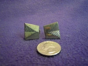 Gemelos vintage de latón con sangría descendente CB1 - Imagen 1 de 4