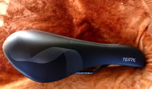 New Terry Men's Cite Y Gel Bike Saddle Seat, Comfortable Center Cutaway, Black - Picture 1 of 5