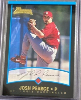 2001 Bowman Draft Baseball #BDP25 Josh Pearce RC Lightly Played - Image 1 of 2