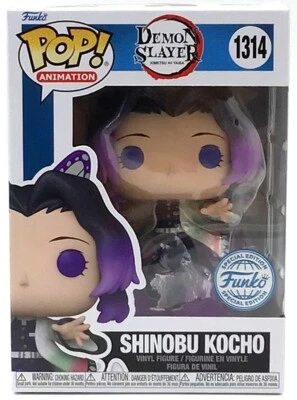 Funko Pop! Demon Slayer Shinobu Kocho #1314 Special Edition with POP Protector - Image 1 of 4