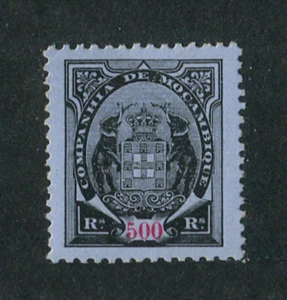 Mozambique Company (Portugal) 1907 Elephants #60A ERROR ''5'' BANDEIRA, MH FVF - Picture 1 of 1