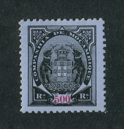 Mozambique Company (Portugal) 1907 Elephants #60A ERROR ''5'' BANDEIRA, MH FVF - Image 1 of 1