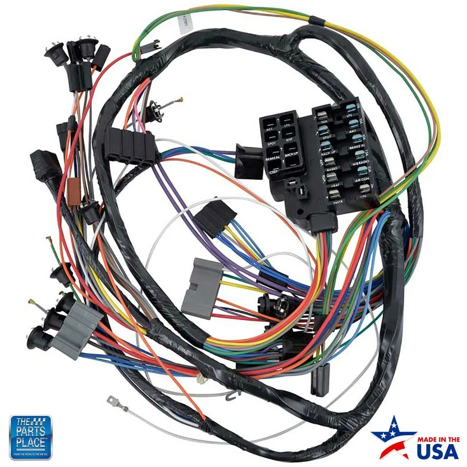Arnés de cableado de tablero Impala Bel Air Biscayne 1960 transmisión automática nuevo EA Foto 1 de 1
