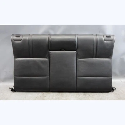 2008-2013 BMW E93 M3 Convertible Rear Seat Backrest Pad Black Leather OEM — 第 1/4 张图片