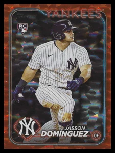 2024 Topps Serie 1 - Jasson Dominguez - orange Folie/299 - RC - NY Yankees - Bild 1 von 2