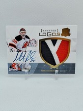 Martin Brodeur 2010-11 Upper Deck The Cup Limited Logos Patch Auto /50 LL-MB 🐐 