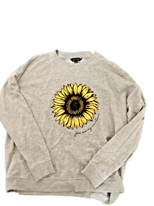 Brand New New Look Sunflower Sweatshirt size Small - Picture 1 of 4