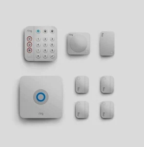 NEW Ring Alarm 8-Piece Security Kit 2nd Gen Home security System Works w/ Alexa - Picture 1 of 3