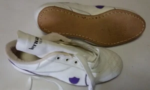 SCARPE IN PELLE X PATTINAGGIO CORSA 4 RUOTE MODELLO VINTAGE MIS. 37 - Foto 1 di 2