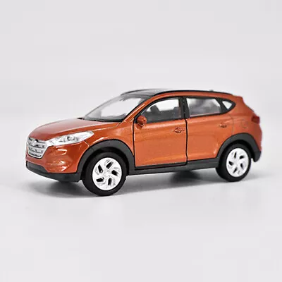 1:36 Hyundai Tucson Modelo Coche Diecast Vehículo de Juguete Niños Juguetes para Niños Naranja Foto 1 de 4