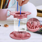 Paintbrush Cleaner Hexagonal Removable Drainable Silicone Brush Washers Tool
