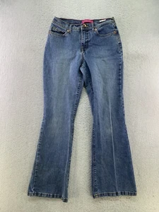 Glo Youth Girls Size 12 Medium Wash Mid Rise Bootcut Denim Jeans - Picture 1 of 10