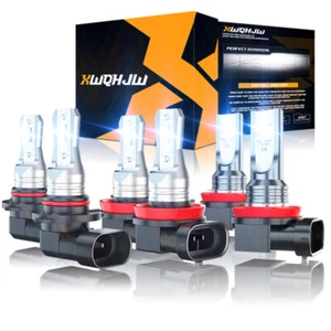 Bombillas de faros LED para Mazda 3 2010 2012 2013 haz alto bajo + luces antiniebla - Imagen 1 de 12