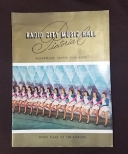 Vintage Radio City Music Hall Pictorial Magazine - Picture 1 of 4