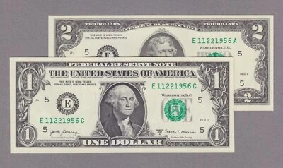 COLLECTORS ITEM - MATCHING PAIR BIRTHDAY NOVEMBER 22, 1956 - 11221956 - bybSCJ22 - Image 1 of 3