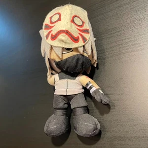 Rare Official Vintage 2006 Naruto Shippuden Kakashi Anbu Chibi Plush Japan - Picture 1 of 5