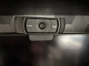 Reparierte Logitech C920 Pro HD Webcam Full HD 1080p, 30fps, kompakt, schwarz - Bild 1 von 1