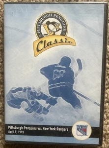 New! Pittsburgh Penguins Classic vs New York Rangers 4/9/1993 DVD Free Shipping - Picture 1 of 2