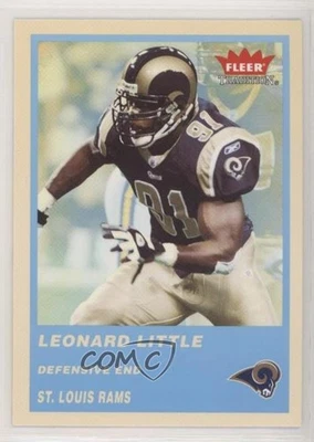2004 Fleer Tradition Blue Leonard Little #260 - Image 1 of 2