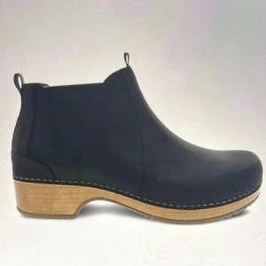 Dansko Becka Leather Pull Up Chelsea Bootie Women's Size EU 40 US 9.5 - Picture 1 of 9