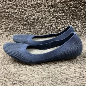 AllBirds Tree Breezers Damenschuhe Größe 10,5 marineblau Strick-Ballerinas " - Bild 1 von 8