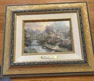 Lamplight Bridge By Thomas Kinkade - Picture 1 of 3