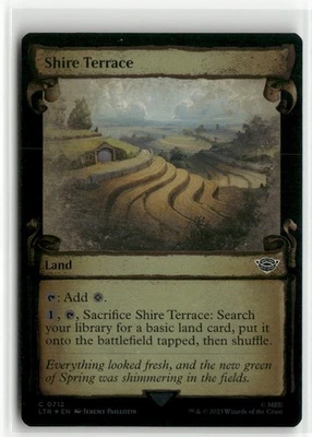Shire Terrace Showcase Scrolls FOIL The Lord of the Rings MTG NM - Image 1 of 2