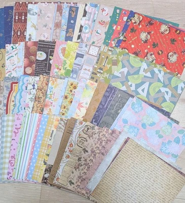 Daiso Seria Cando Design Paper 200 Sheets Bulk Art Craft Supplies - Image 1 of 4