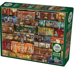 NEW Cobble Hill 1000 Pieces Jigsaw Puzzle 12+ Ages Luggage - Picture 1 of 2