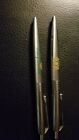 (2) VINTAGE INDEPENDENT ORDER OF FORESTERS BALL POINT PENS. Ink dry from age.