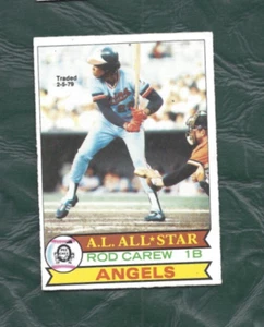 Tarjeta de béisbol 1979 OPC #151 Rod Carew California Angels en muy buen estado+ - Imagen 1 de 2