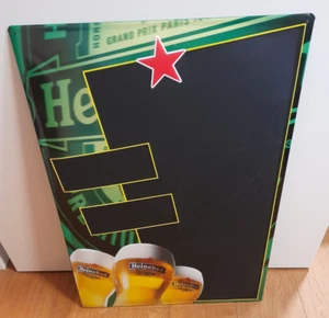 Werbeschild " HEINEKEN " * Werbetafel zum Beschriften * 72 x 50 - Bild 1 von 2