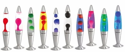 Lava Lamp Wax Motion in Rocket Shape Retro Design Novelty Lighting HIGH QUALITY - Image 1 of 4