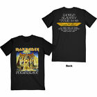 Iron Maiden Powerslave World Slavery Tour Official Tee T-Shirt Mens Unisex